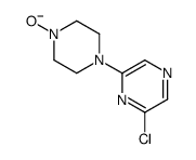 2-chloro-6-(4-oxidopiperazin-1-yl)pyrazine Structure