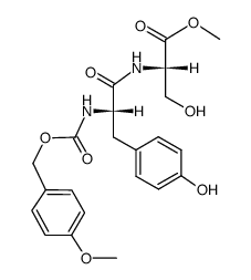 Z(OMe)-Tyr-Ser-OMe Structure