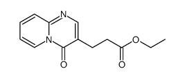 4-Oxo-4H-pyrido[1,2-a]pyrimidine-3-propanoic acid ethyl ester Structure