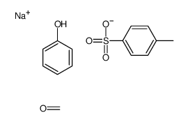 sodium,formaldehyde,4-methylbenzenesulfonate,phenol结构式