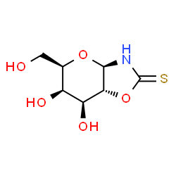 2H-Pyrano[2,3-d]oxazole-2-thione, hexahydro-6,7-dihydroxy-5-(hydroxymethyl)-, (3aR,5R,6R,7S,7aR)- (9CI)结构式