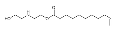 10-Undecenoic acid 2-[(2-hydroxyethyl)amino]ethyl ester picture