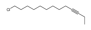 13-Chloro-3-tridecyne structure