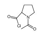 2-Pyrrolidinecarbonylchloride,1-acetyl-,(S)-(9CI)结构式