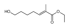 ethyl 7-hydroxy-2-methylhept-2-enoate Structure