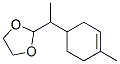 2-[1-(4-Methyl-3-cyclohexen-1-yl)ethyl]-1,3-dioxolane structure