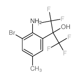 2-(2-amino-3-bromo-5-methyl-phenyl)-1,1,1,3,3,3-hexafluoro-propan-2-ol picture