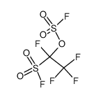 1-fluorosulfonyloxytetrafluoroethanesulfonyl fluoride Structure