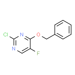 2-Chloro-4-benzyloxy-5-fluoropyrimidine Structure