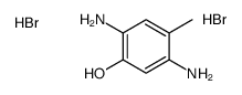 2,5-diamino-4-methylphenol dihydrobromide structure