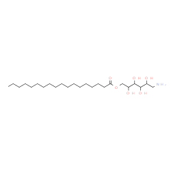 1-amino-1-deoxyhexitol 6-stearate structure