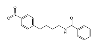 N-[4-(4-nitro-phenyl)-butyl]-benzamide Structure