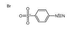 4-sulfobenzenediazonium,bromide Structure