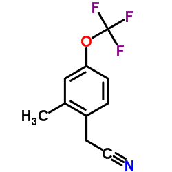 2-METHYL-4-(TRIFLUOROMETHOXY)PHENYLACETONITRILE picture