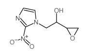 1H-Imidazole-1-ethanol,2-nitro-a-2-oxiranyl- structure