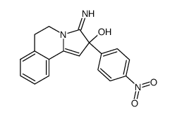 3-imino-2-(4-nitrophenyl)-2,3,5,6-tetrahydrobenzoindolizin-2-ol Structure