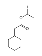 1-iodoethyl 2-cyclohexylacetate结构式