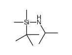 N-[tert-butyl(dimethyl)silyl]propan-2-amine Structure