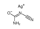 silver carbamylcyanamide Structure