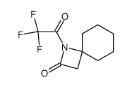 7-(trifluoroacetyl)-7-azaspiro(3.5)-8-nonanone Structure