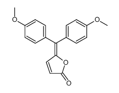 5-di(4-methoxyphenyl)methylene-2(5H)-furanone Structure