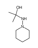 2-(Piperidin-1-ylamino)-propan-2-ol结构式