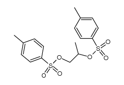 1,2-propanediol ditosylate结构式