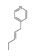 Pyridine, 4-(2-pentenyl)- (9CI)结构式