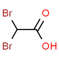 2,2-dibromoacetic acid Structure