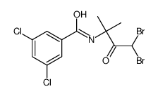 3,5-dichloro-N-(4,4-dibromo-2-methyl-3-oxobutan-2-yl)benzamide结构式