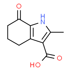 2-甲基-7-氧代-4,5,6,7-四氢-1H-吲哚-3-酸酸结构式