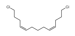 (4Z,9Z)-1,13-dichlorotrideca-4,9-diene Structure