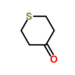 Tetrahydrothiopyran-4-one Structure