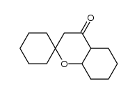 hexahydro-spiro[chroman-2,1'-cyclohexan]-4-one Structure