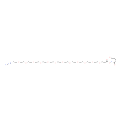 Azido-PEG12-NHS ester structure