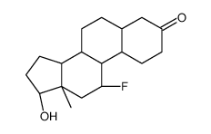 11-fluoro-19-nordihydrotestosterone结构式