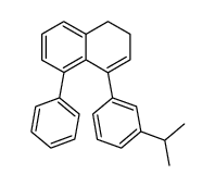 1-(cumen-3'-yl)-8-phenyl-3,4-dihydronaphthalene Structure