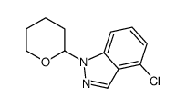 4-氯-1-(四氢-2H-吡喃-2-基)-1H-吲唑图片