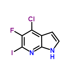 4-Chloro-5-fluoro-6-iodo-1H-pyrrolo[2,3-b]pyridine picture