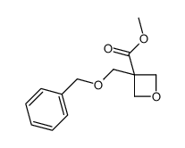 Methyl 3-(benzyloxyMethyl)oxetane-3-carboxylate Structure