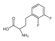 (2S)-2-amino-4-(2,3-difluorophenyl)butanoic acid Structure