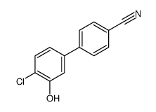 4-(4-chloro-3-hydroxyphenyl)benzonitrile结构式