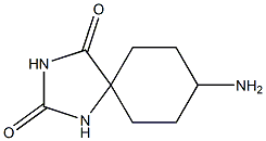 (5s,8s)-8-Amino-1,3-diazaspiro[4.5]decane-2,4-dione structure