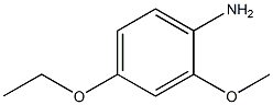 4-ETHOXY-2-METHOXYANILINE结构式