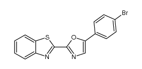 2-(benzothiazol-2-yl)-5-(4-bromophenyl)oxazole Structure