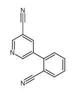 5-(2-cyanophenyl)pyridine-3-carbonitrile结构式