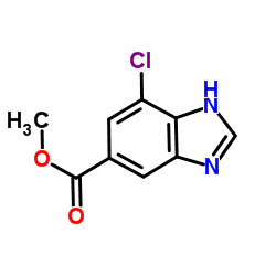 Methyl 4-chloro-1H-benzimidazole-6-carboxylate图片