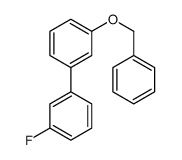 1-(Benzyloxy)-3-(3-fluorophenyl)benzene结构式