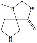 1-methyl-1,3,7-triazaspiro[4.4]nonan-4-one Structure