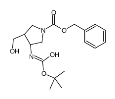 3-溴-4-氯吲哚-1-羧酸乙酯结构式